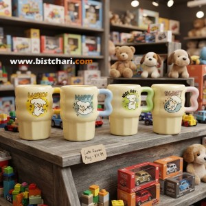 ماگ(لیوان) سرامیکی نی دار طرح سگ Dog