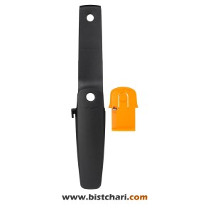 کارد دارای چاقوتیزکن مدل Heavy Duty knife with sharpener کد 1023619 برند فیسکارس Fiskars