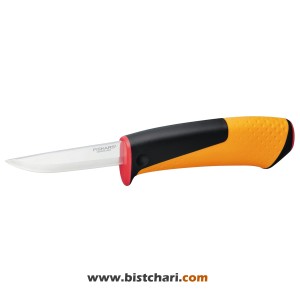 کارد دارای چاقوتیزکن مدل Craftman's knife with sharpener کد 1023620 برند فیسکارس Fiskars
