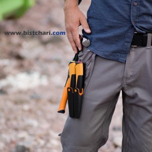 کارد دارای چاقوتیزکن مدل Craftman's knife with sharpener کد 1023620 برند فیسکارس Fiskars