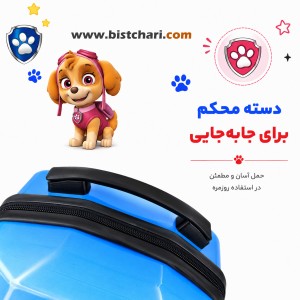 کوله پشتی مدرسه ای هارد کیس طرح Paw Patrol برند Marinox Marvel