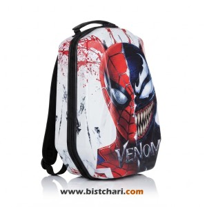 کوله پشتی مدرسه ای هارد کیس طرح Venom برند Marinox Marvel