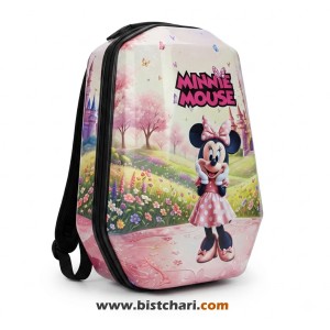 کوله پشتی مدرسه ای هارد کیس طرح Minnie Mouse برند Marinox Marvel