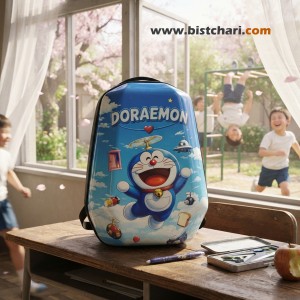 کوله پشتی مدرسه ای هارد کیس طرح Doraemon برند Marinox Marvel