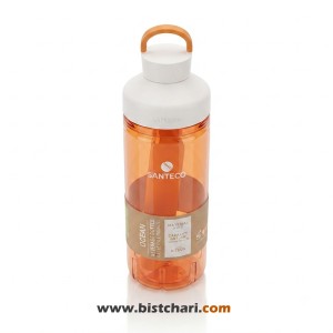 بطری ورزشی طلقی دوجداره 590 میلی لیتر مدل Ocean برند سانتکو Santeco