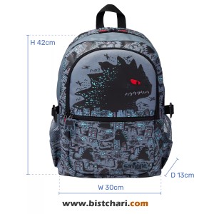 کوله پشتی مدل City Monster(Bright Eyes) برند اسمیگل Smiggle کد 672065