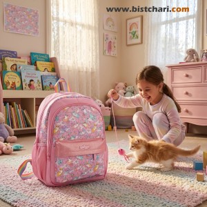 کوله پشتی مدل Flying Cat برند اسمیگل Smiggle کد 851190