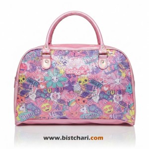 ساک مسافرتی و ورزشی مدل Flowers برند اسمیگل Smiggle کد 783725