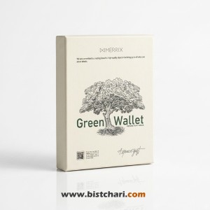 کیف پول (Green Wallet) سایز 6 مدل You Matter برند Merrix کد 5011006010