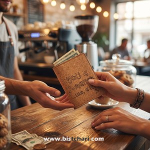 کیف پول (Green Wallet) سایز 6 مدل You Matter برند Merrix کد 5011006010