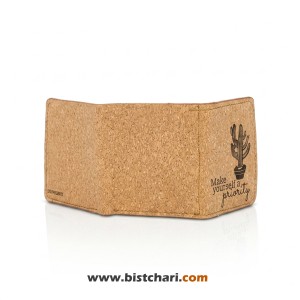 کیف پول (Green Wallet) سایز 6 مدل Cactus برند Merrix کد 5011006008