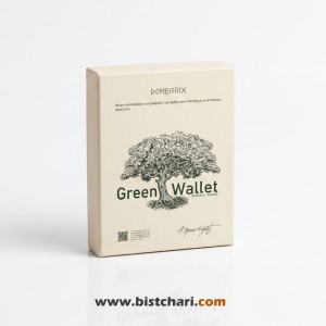 کیف پول (Green Wallet) سایز 3 مدل Forrest Gump برند Merrix کد 5011003023