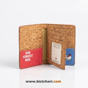 کیف پول (Green Wallet) سایز 3 مدل Forrest Gump برند Merrix کد 5011003023