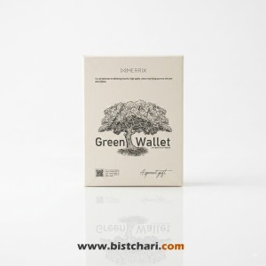 کیف پول (Green Wallet) سایز 4 مدل Tea Time برند Merrix کد 5011004006