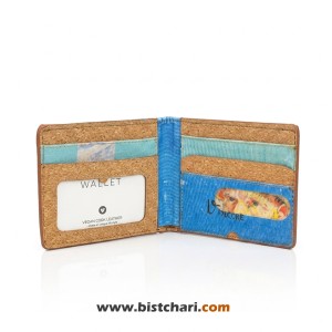 کیف پول (Green Wallet) سایز 5 مدل Van Gogh برند Merrix کد 5011005013
