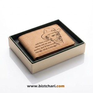 کیف پول (Green Wallet) سایز 5 مدل Van Gogh برند Merrix کد 5011005013