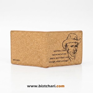 کیف پول (Green Wallet) سایز 5 مدل Van Gogh برند Merrix کد 5011005013