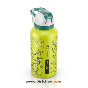 قمقمه آلومینیوم نی دار 600ml مدل 900 برند کچوا Quechua