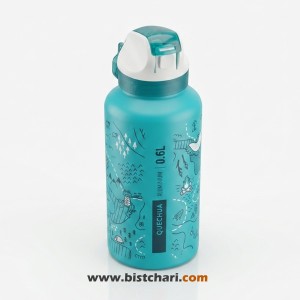 قمقمه آلومینیوم نی دار 600ml مدل 900 برند کچوا Quechua