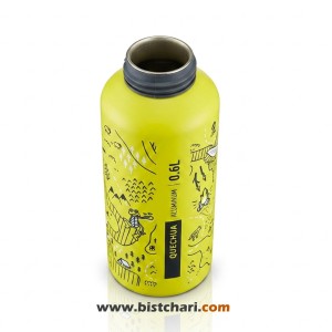 قمقمه آلومینیوم نی دار 600ml مدل 900 برند کچوا Quechua
