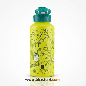 قمقمه آلومینیوم نی دار 600ml مدل 900 برند کچوا Quechua