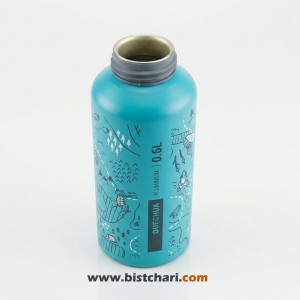 قمقمه آلومینیوم نی دار 600ml مدل 900 برند کچوا Quechua