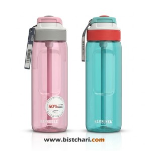 قمقمه طلقی نی دار 750 ml مدل Lagoon برند کامبوکا Kambukka