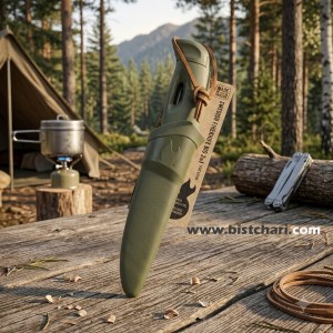 ست چاقو و چخماق مدل Swedish FireKnife برند لایت مای فایر Light my fire