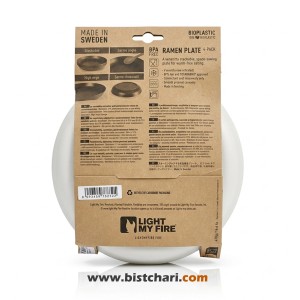 ست 4 تایی بشقاب گود مدل Ramen plate 4 pack برند لایت مای فایر Light my fire