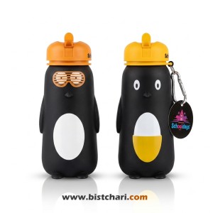 قمقمه سیلیکونی مدل Penguin برند اسکول فنز School Fans