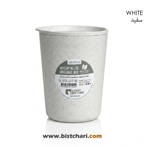 لیوان درب دار 360 ml مدل MyCup´n Lid original برند لایت مای فایر Light my fire