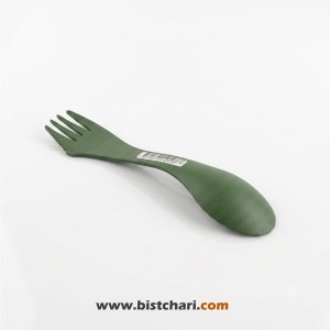 قاشق چنگال دو طرفه با لبه چاقویی مدل Spork original برند لایت مای فایر Light my fire