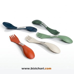 قاشق چنگال دو طرفه با لبه چاقویی مدل Spork original برند لایت مای فایر Light my fire