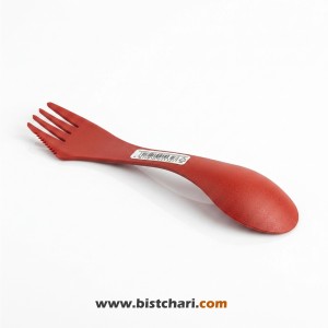 قاشق چنگال دو طرفه با لبه چاقویی مدل Spork original برند لایت مای فایر Light my fire