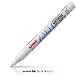 ماژیک پرمننت سفید مدل Uni Paint marker برند یونی بال Uniball کد PX-21