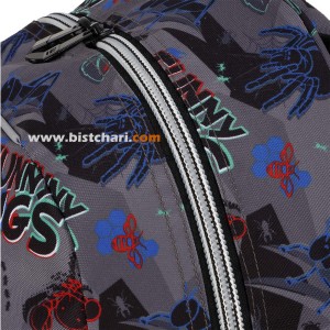 کوله پشتی مدرسه 31 مدل Bugs برند گابل Gabol کد 238306001