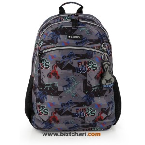 کوله پشتی مدرسه سایز 34 مدل Bugs برند گابل Gabol کد 238396001