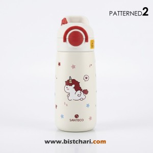 فلاسک کودک دوجداره 500ml مدل Aosta Pro برند سانتکو Santeco