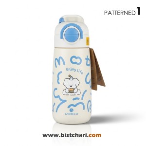 فلاسک کودک دوجداره 500ml مدل Aosta Pro برند سانتکو Santeco