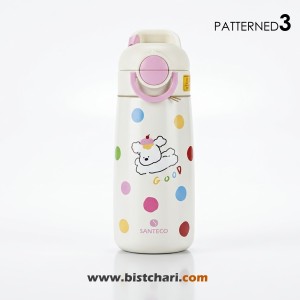 فلاسک کودک دوجداره 500ml مدل Aosta Pro برند سانتکو Santeco