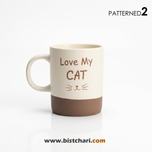 ماگ(لیوان) سرامیکی طرح love my dog and cat