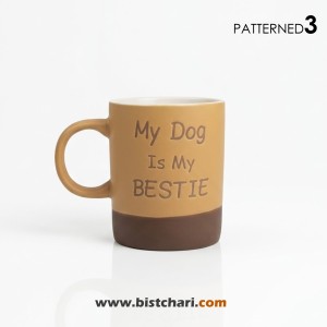 ماگ(لیوان) سرامیکی طرح love my dog and cat