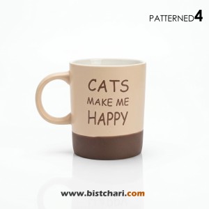 ماگ(لیوان) سرامیکی طرح love my dog and cat