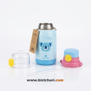 فلاسک کودک دوجداره 500ml مدل MARA Pro برند سانتکو Santeco