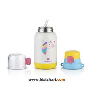 فلاسک کودک دوجداره 500ml مدل MARA Pro برند سانتکو Santeco