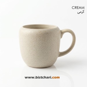 ماگ سرامیکی(لیوان) دسته دار طرح ساده