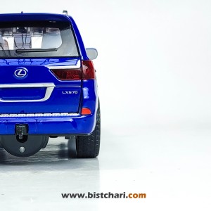 ماکت ماشین لکسوز Lexos مدل LX570 رنگ آبی