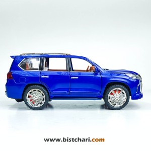 ماکت ماشین لکسوز Lexos مدل LX570 رنگ آبی