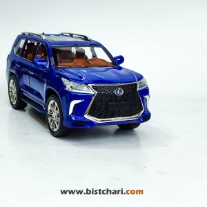 ماکت ماشین لکسوز Lexos مدل LX570 رنگ آبی