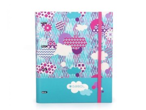 کلاسور چهار حلقه مدل Color برند Gabol کد 222515